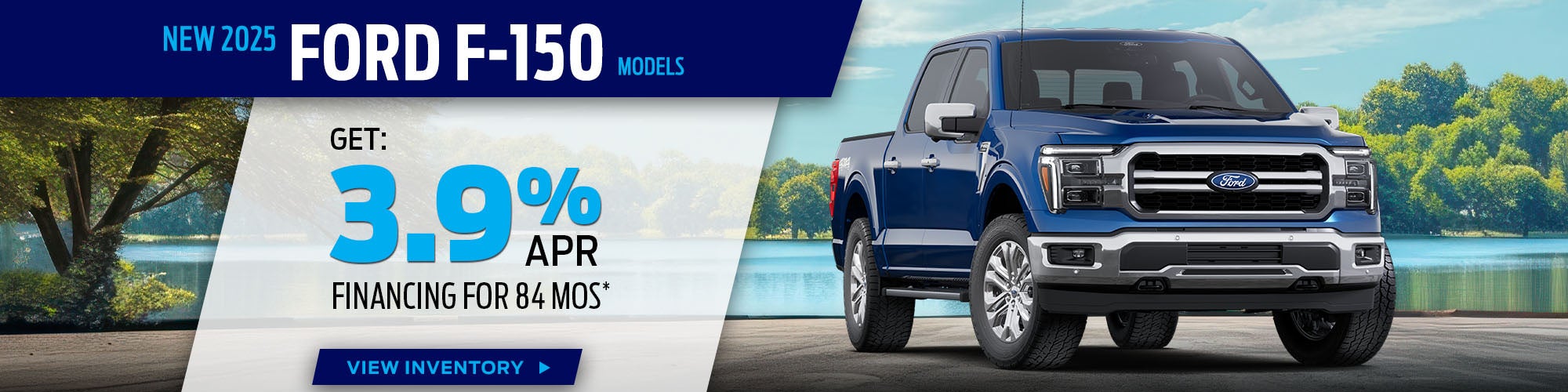 New 2025 Ford F-150 Models