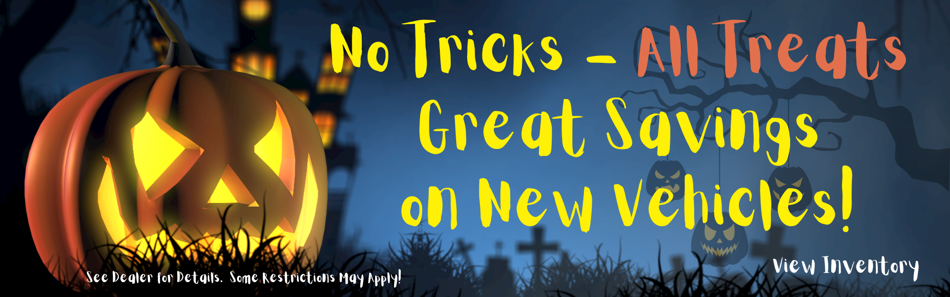 Halloween savings Oct. 2026