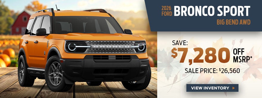 2026 Ford Bronco Sport Big Bend AWD