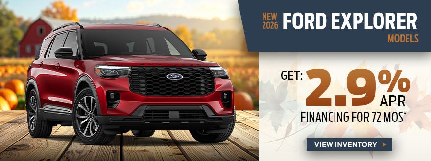 New 2026 Ford Explorer Models