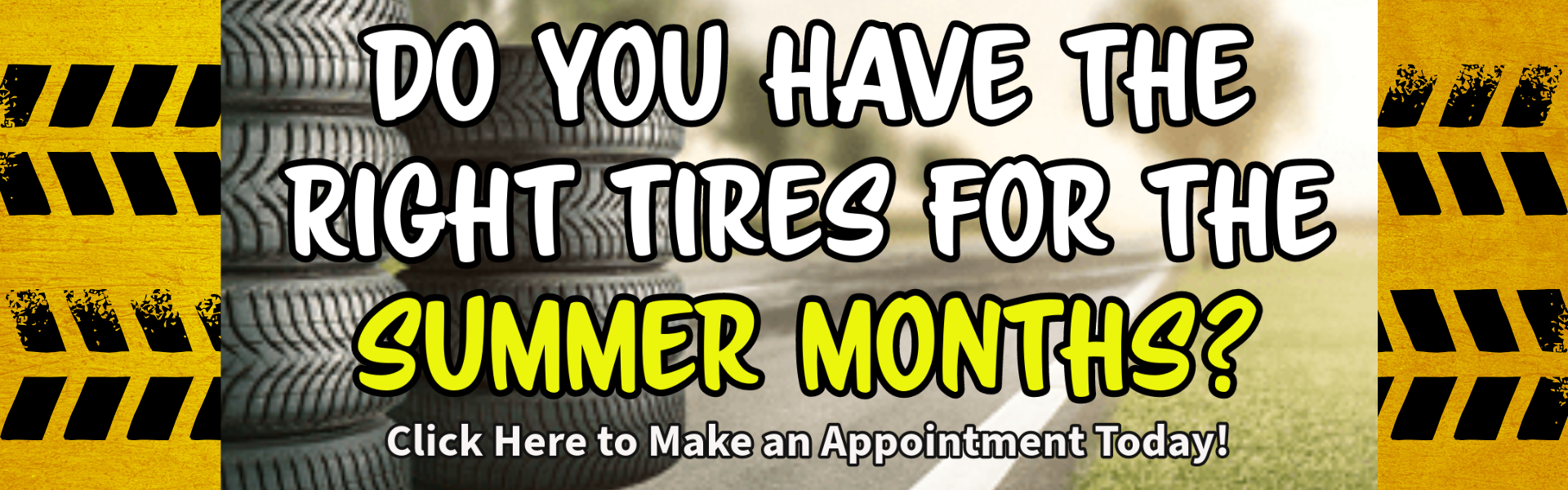 summer tires banner June 2026